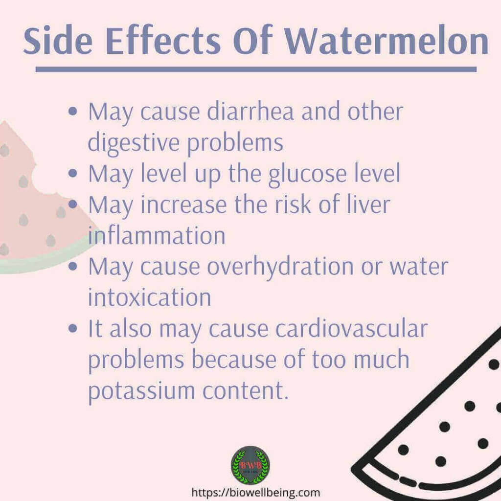 side effects of watermelon
