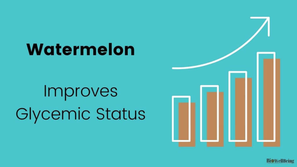 image showing watermelon improves glycemic status