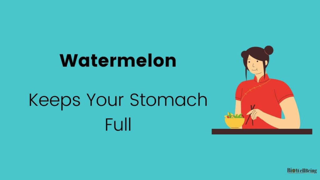 image showing watermelon keeps your stomach full and helps in weight management