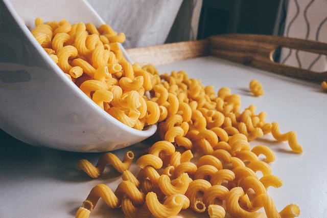 image showing macaroni as raw food