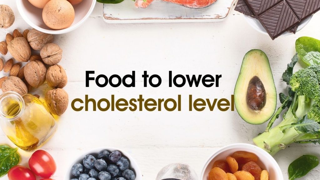 image showing foods to lower cholesterol level