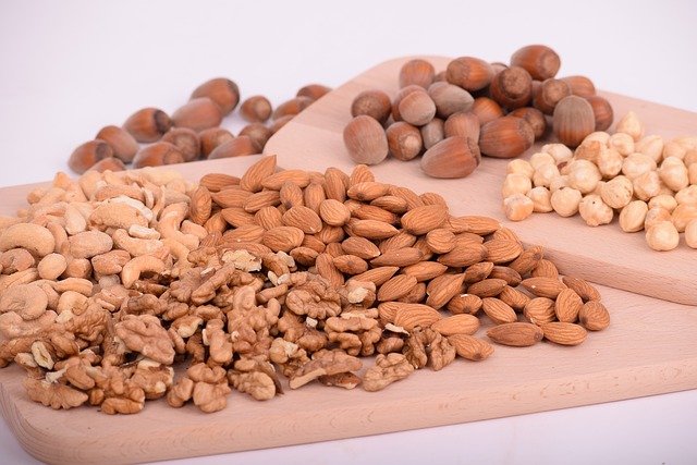 image showing different types of nuts