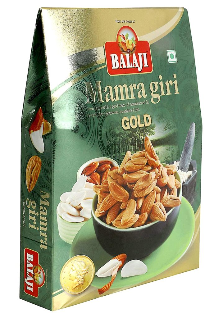 LALI BALAJI Dry Fruits Mamra Gold Almond