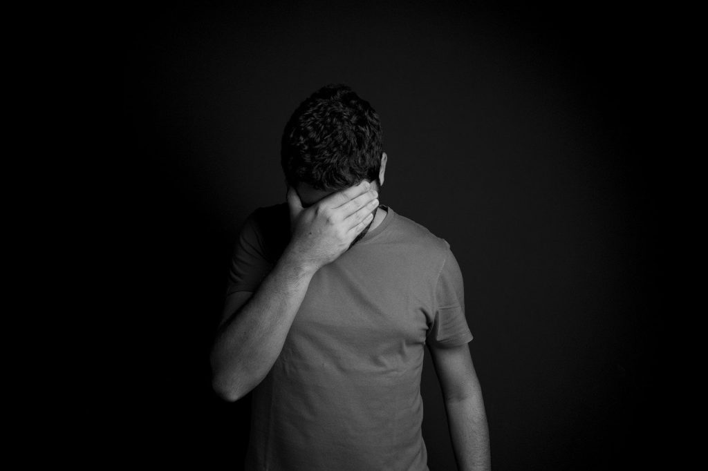 image showing a man in depression, new skills treatment