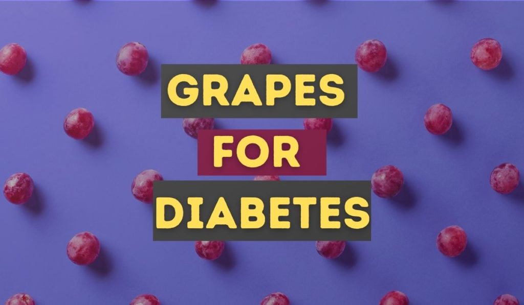 image showing grapes for diabetes