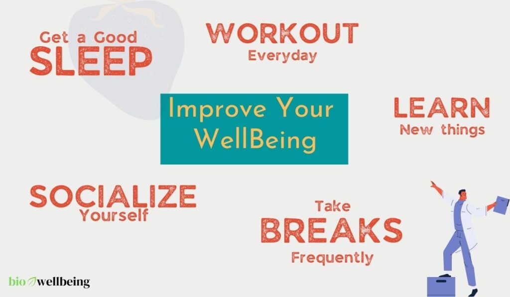 image showing ways to improve your well being