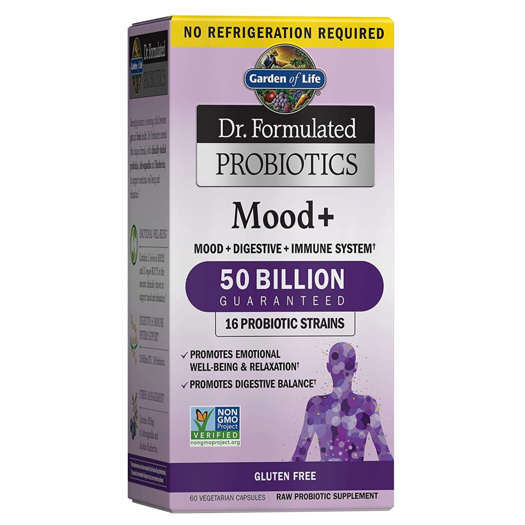Garden of Life Probiotic and Mood Supplement - Dr. Formulated