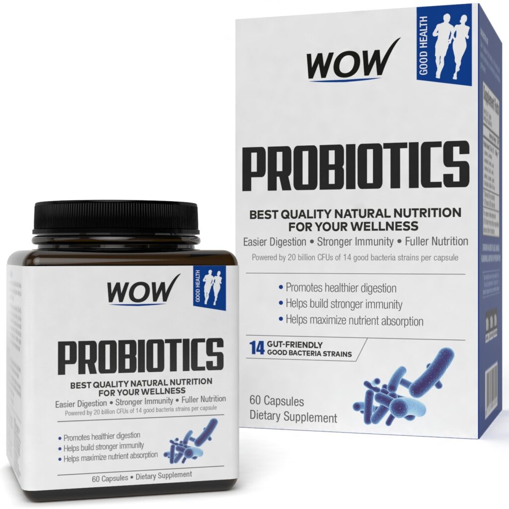 WOW Life Science Probiotics Capsules