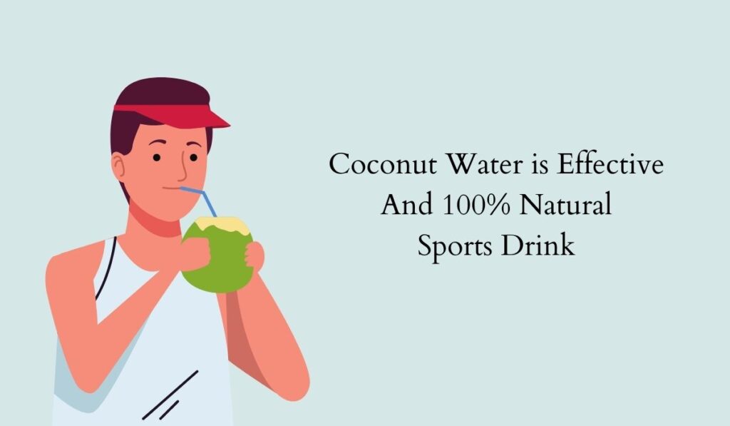 coconut water for sports