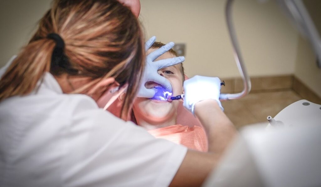 Image showing child conscious sedation dentistry